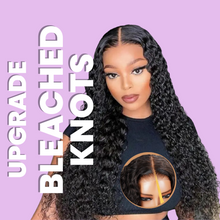 Pre-Bleached Knots Pre-Plucked Full Frontal Lace Wigs 13x4 Changeable Center Part
