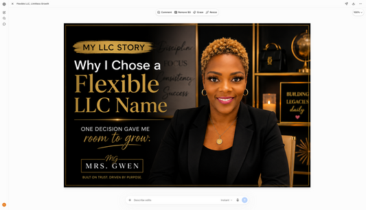 Why I Chose a Flexible Name for My LLC — And I'm Glad I Did
