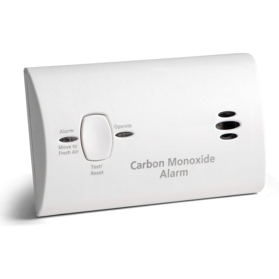 Kidde Carbon Monoxide Detector, Battery Powered CO Alarm With LEDs, Test-Reset
