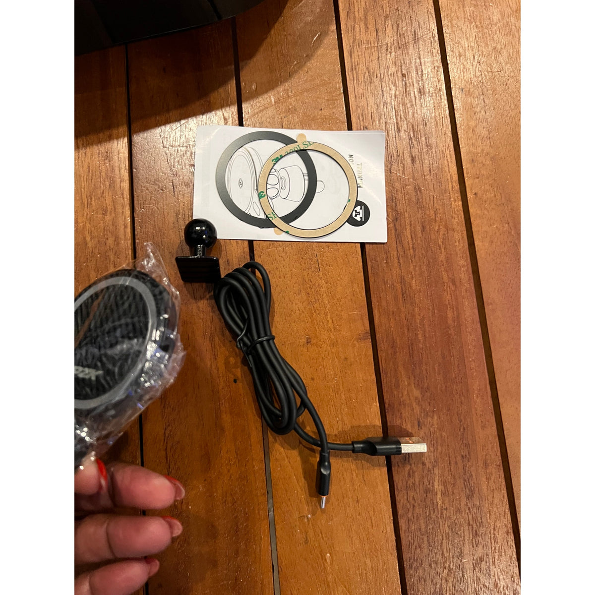 PZK Wireless Car Phone Holder For 2025 2026 Ford Bronco Sport Accessories