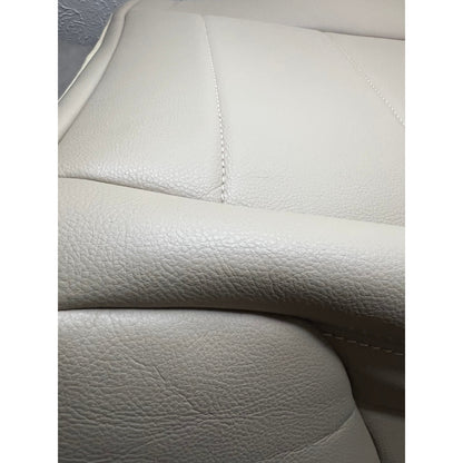 Vigoraze Driver Bottom Leather Replacement Seat Cover Tan Compatible-Tan