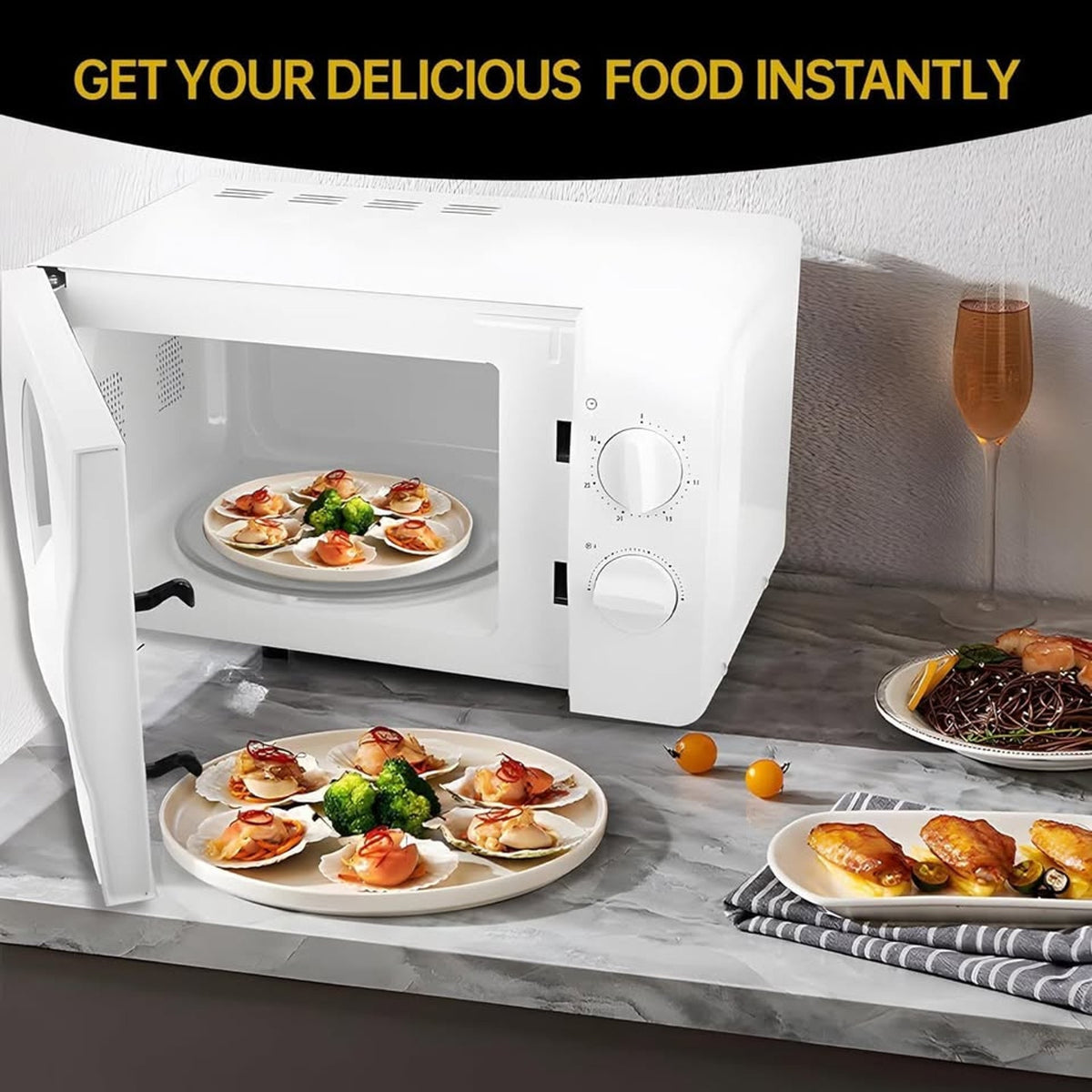 Rotaglass 16.5" Microwave Glass Turntable Plate, 16.5" / 42cm Microwave Tray