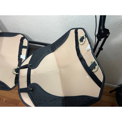 Auto Newer 2 PCS Breathable Universal Four Seasons Car Seat Cover(Black+Grey)2pc