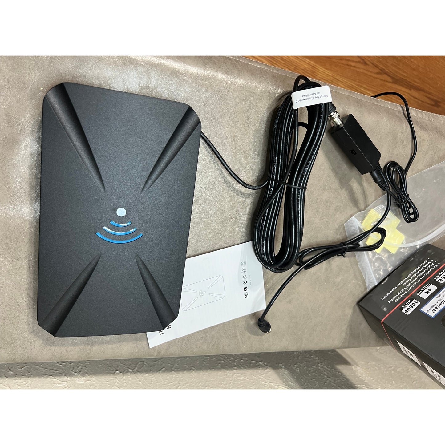 2026 Indoor TV Antenna, Long Range TV Antenna For Smart TV -38FT Coax Cable