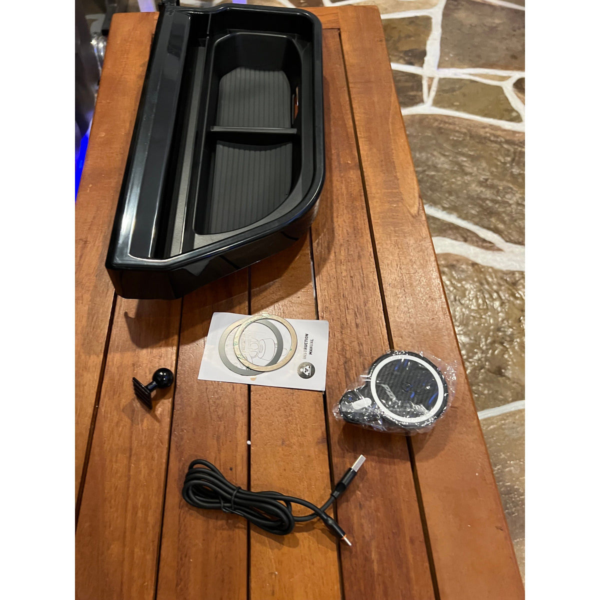 PZK Wireless Car Phone Holder For 2025 2026 Ford Bronco Sport Accessories