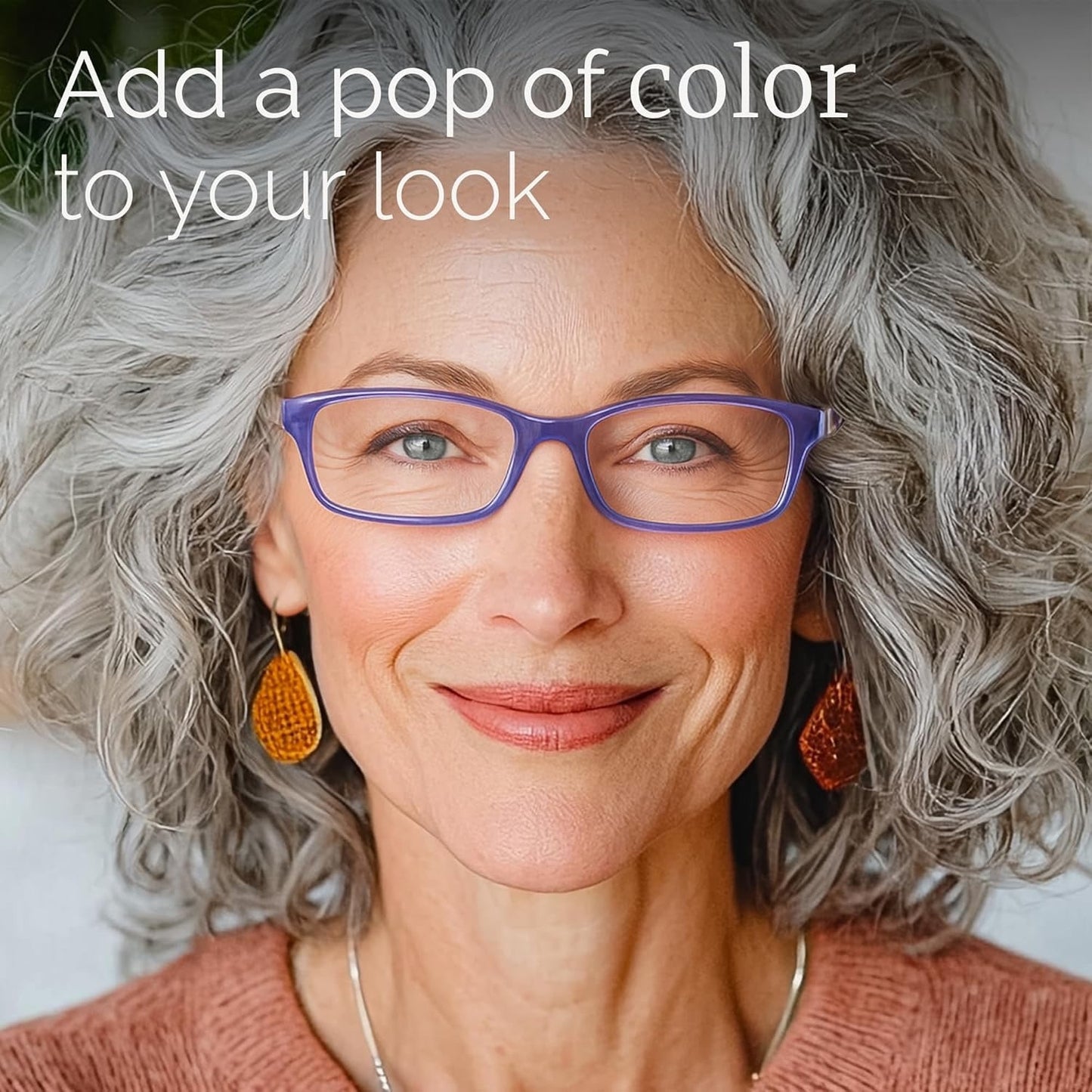 Gaoye 1.75 Reading Glasses For Women, 6 Pack Fashion Readers For Women Spring