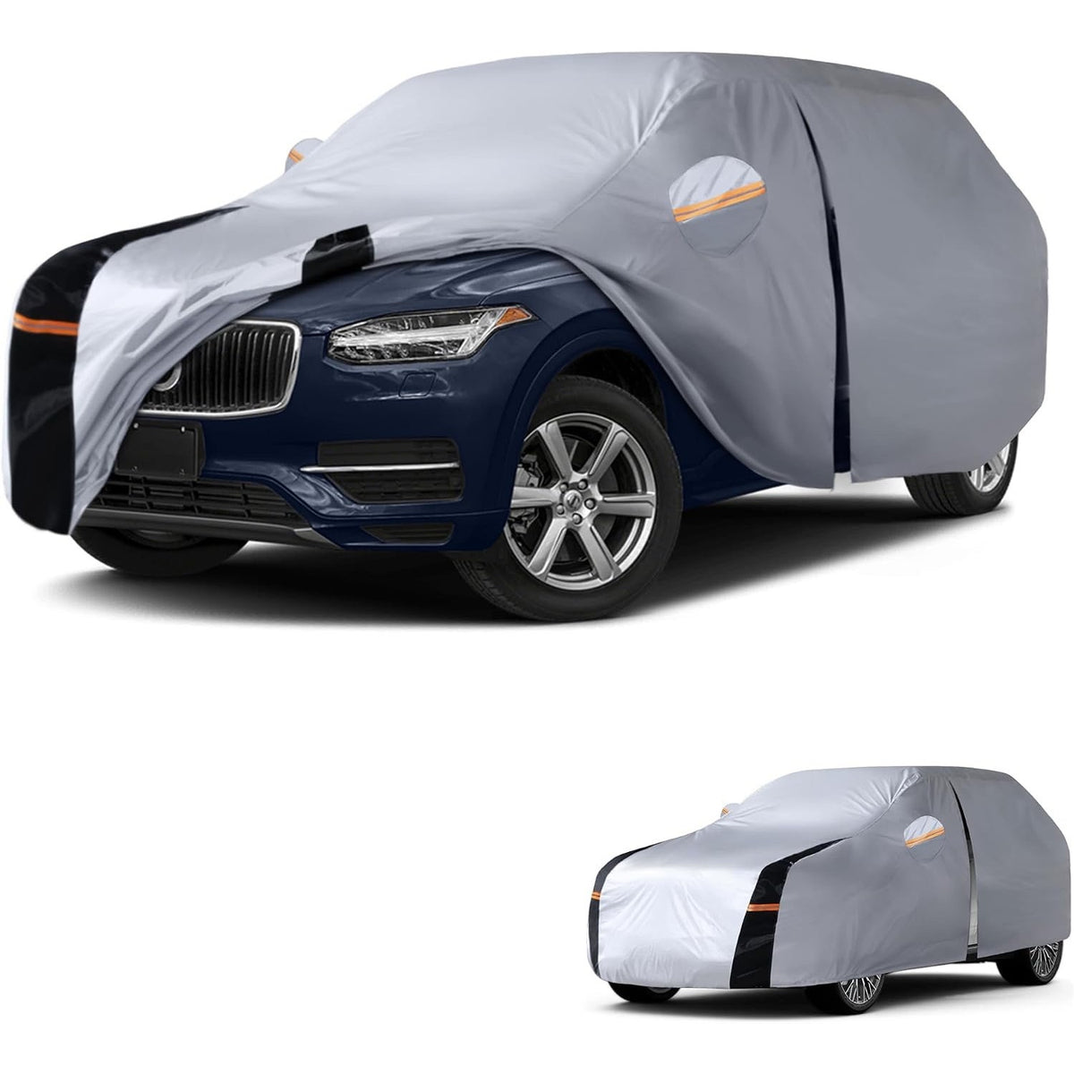 Multi-Layer Car Cover Custom Fit For Volvo XC90(2015-2026), 100% Waterproof All