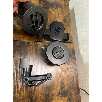 Phone Holders For Your Car, 2 In 1 Universal Cup Holder ExpanderAdjustable-Black
