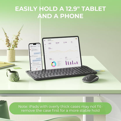 Seenda Bluetooth Keyboard And Mouse For IPad, CTU-301 Wireless Multi-Black
