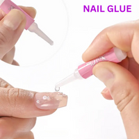 Nail Bond for Fake fingernails (10pcs) Press On Nail Tips Nail Art Super Bond #Net2g