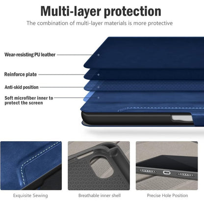 Antbox Case For IPad Mini 7 A17 Pro, IPad Mini 7th/6th Generation Case-Blue