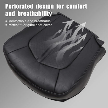 GXARTS Front Driver Side Bottom Cadillac CTS Replacement Perforated LeatherSeat