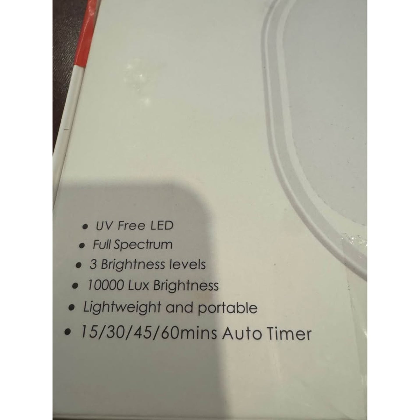 Light Therapy Lamp, UV-Free 10000 Lux Therapy Light Daylight Lamp Touch Control