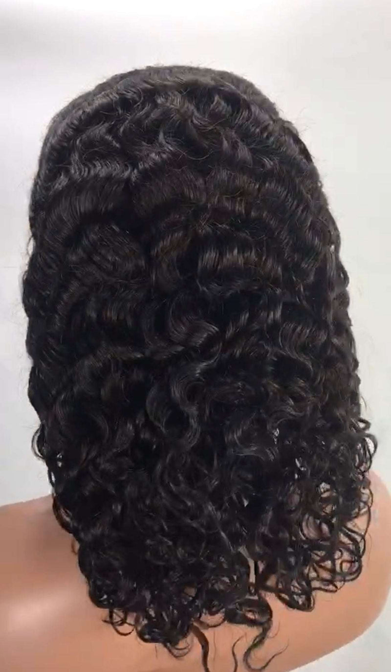 13x4 Full Frontal Lace Wigs 12"~16" Burmese Hair 200% Density The Boss Hair 99