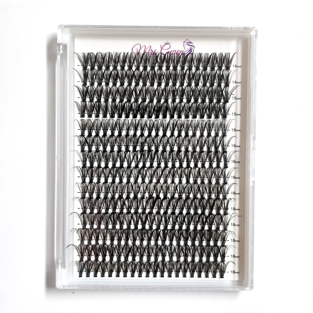 14-18mm Long Cluster Lashes