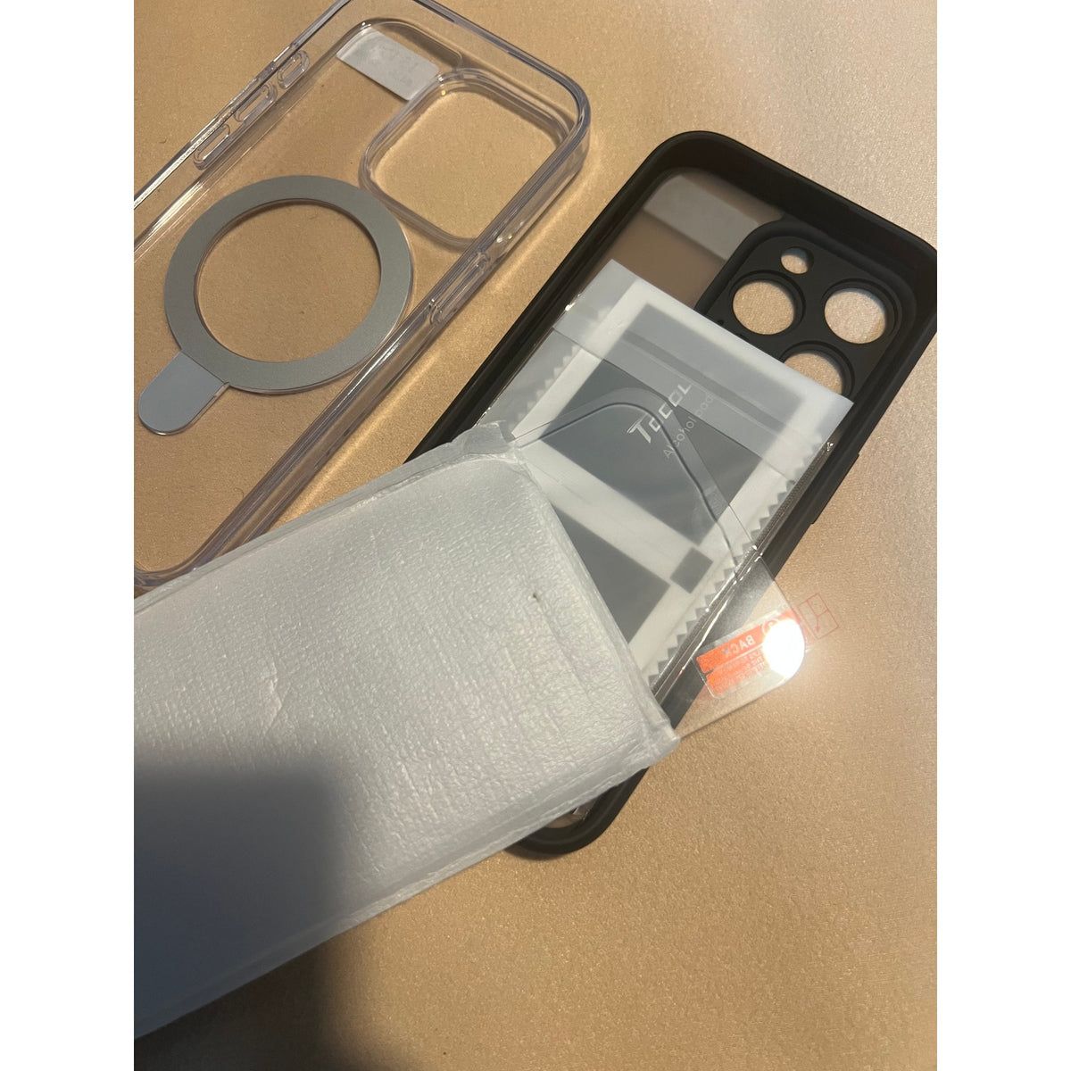 iPhone 15 Pro Phone Cases 2 total ( Black 1, Clear 1)