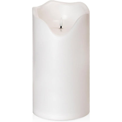 Homemory 6.3" X 12" Extra Large Outdoor Waterproof Candle With Auto 6-Hour