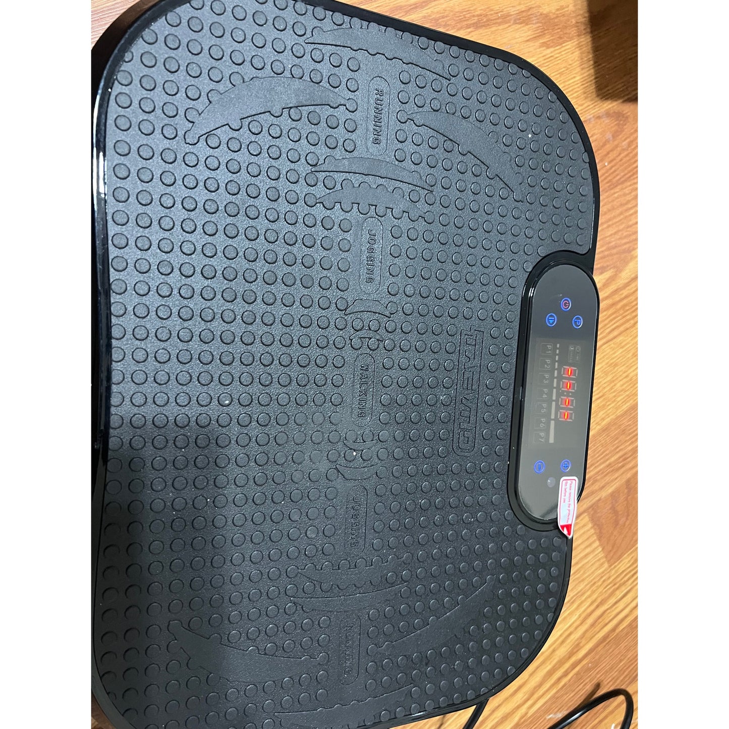 Taevno Vibration Plate Exercise Machine, 450Lbs Capacity 199 Speeds, Black