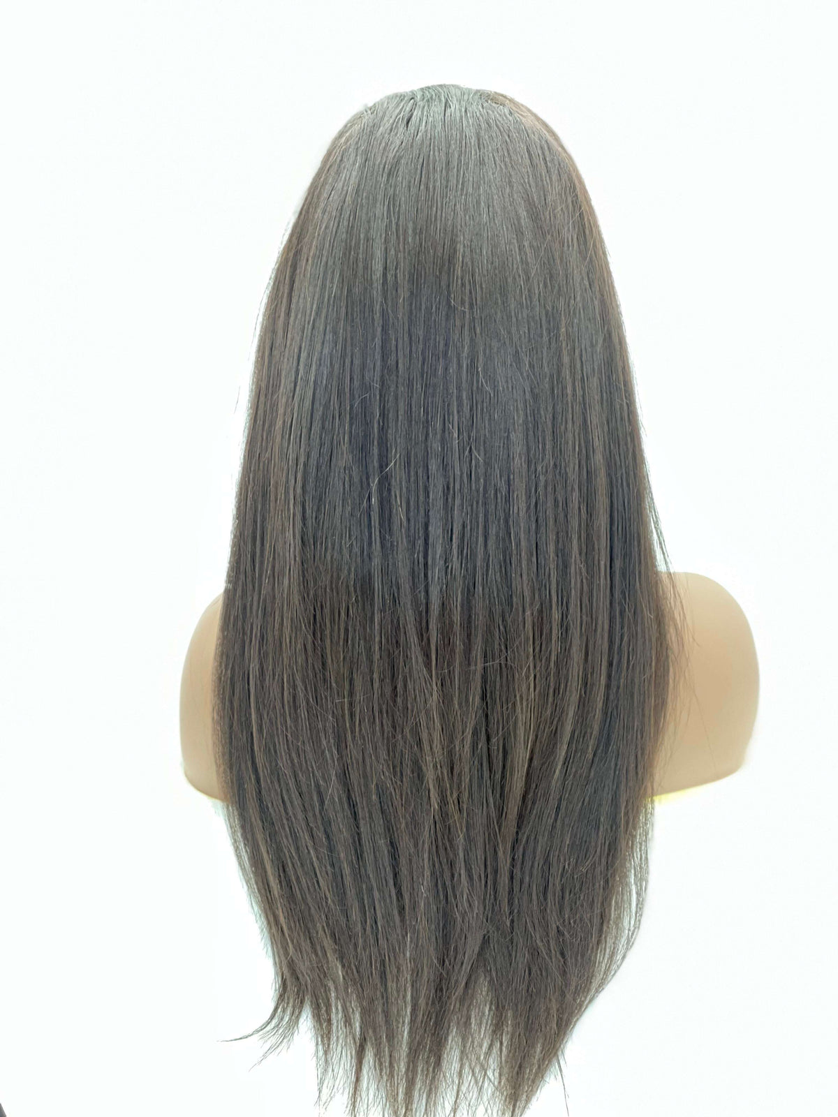18" 13x4 Custom Full Frontal Lace Wig 250 % Density Straight The Boss Hair 475