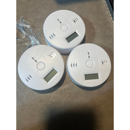 3 Pack Carbon Monoxide Detectors, Co Detector, Carbon Monoxide Alarm Detector