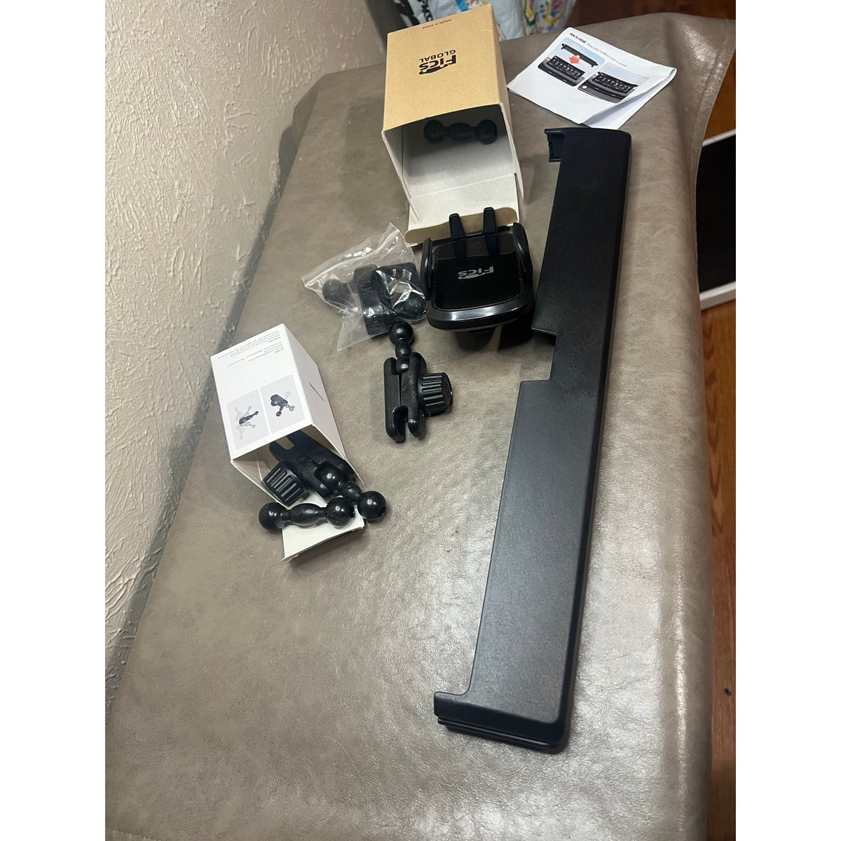 FICS Car Phone Holder for Genesis GV70, G80 – Custom-Fit Mount for Seamless
