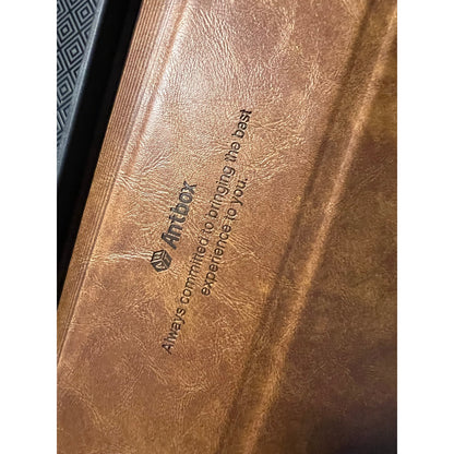 Antbox For IPad Pro 11 Inch Case M5 2025/M4 2024, Premium Vegan Leather, Support