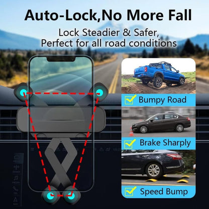 LUNQIN Car Phone Holder For BMW 5 Series 2024 2025 2026 BMW I5 530i 540i XDrive