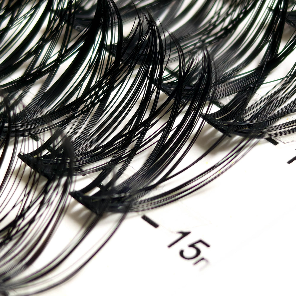 280pcs Mixed Length C Curl 40D Reusable Cluster Lashes DIY Faux Mink Eyelash Extensions for Easy Application, Natural & Fluffy Look, Perfect for Beginners 9-18mm Variety Packs