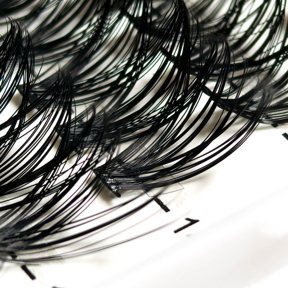 280pcs Mixed Length C Curl 40D Reusable Cluster Lashes DIY Faux Mink Eyelash Extensions for Easy Application, Natural & Fluffy Look, Perfect for Beginners 9-18mm Variety Packs