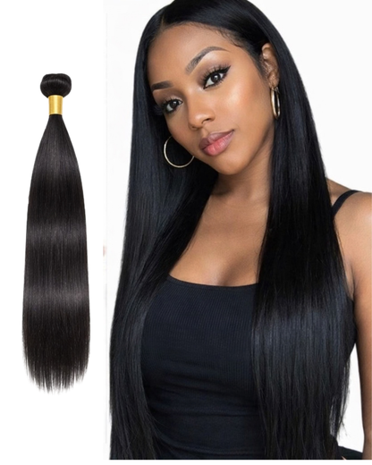 12A Raw Hair Extensions Straight Bundle Hair 16"- 30" Full Ends 1 Bundle per pack