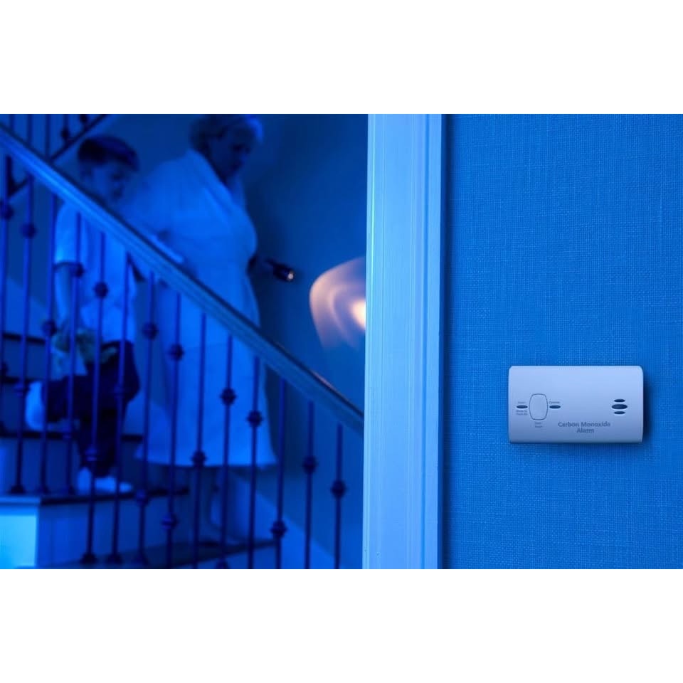 Kidde Carbon Monoxide Detector, Battery Powered CO Alarm With LEDs, Test-Reset