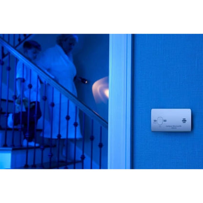Kidde Carbon Monoxide Detector, Battery Powered CO Alarm With LEDs, Test-Reset
