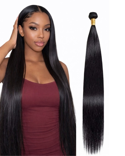 12A Raw Hair Extensions Straight Bundle Hair 16"- 30" Full Ends 1 Bundle per pack