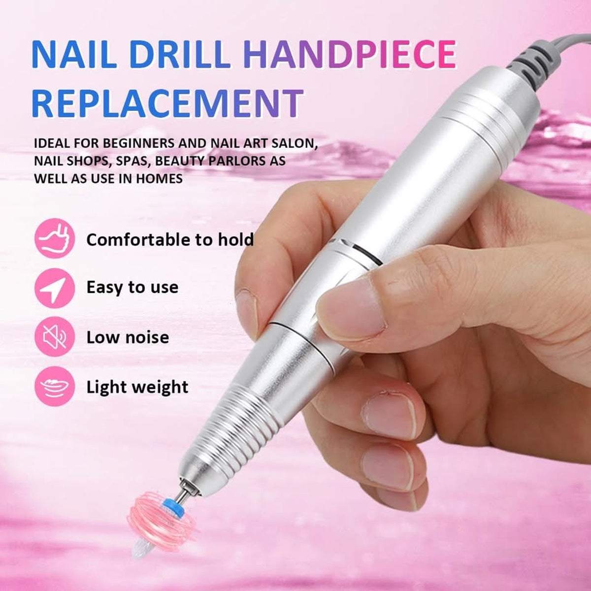 Nail Drill Handpiece Replacement,Nail Art Drill Handpiece Nail Drills Handle