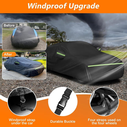 BIGACOVER Car Cover Waterproof For 2003-2009 Nissan 350Z Fairlady Z33