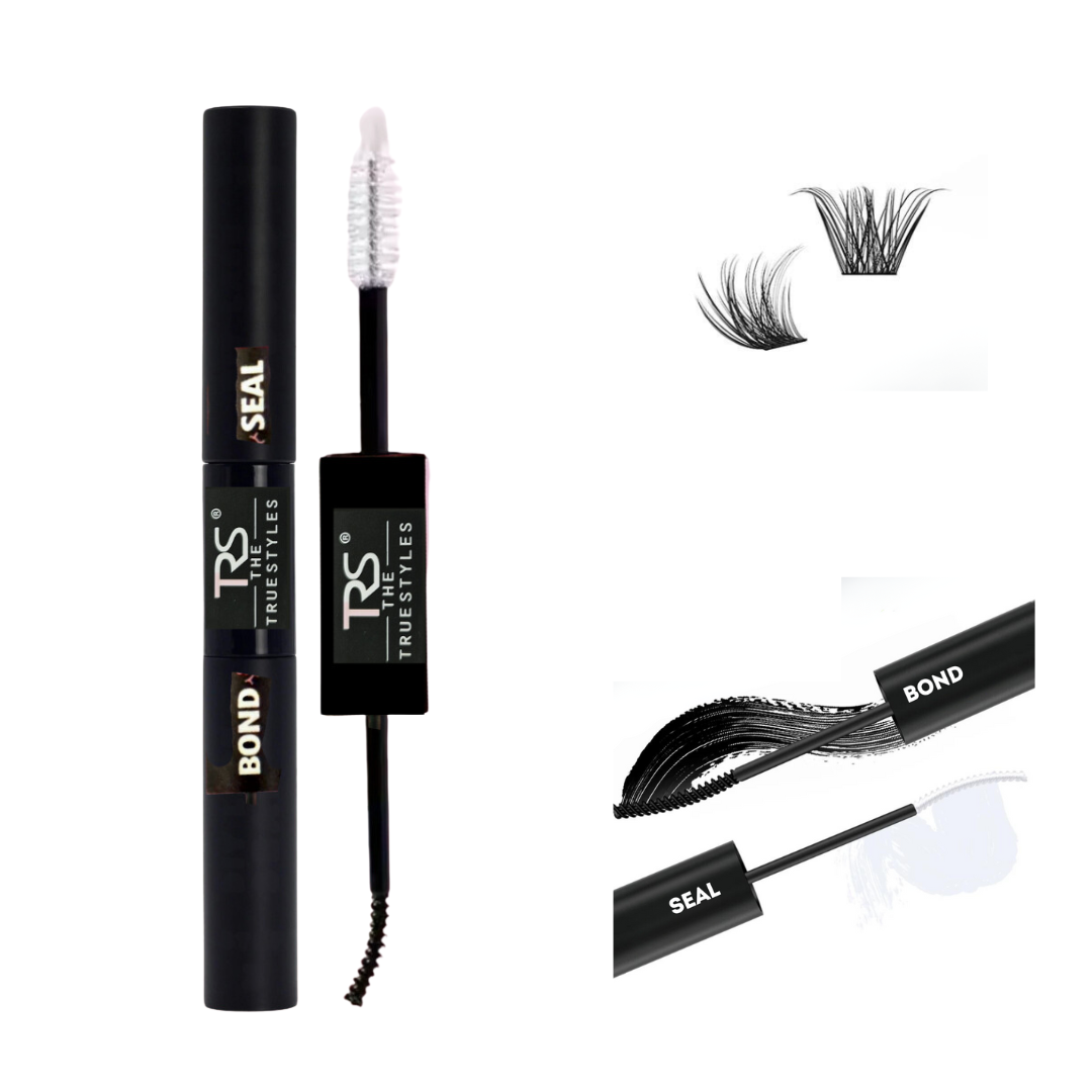 Lash Glue Bond and Seal for Lash Clusters 2 in 1 Cluster Eyelash