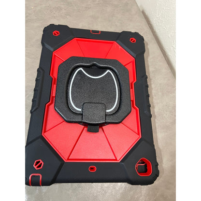 Scnioy Case For IPad 9th Generation IPad Case 9th 8th 7th Gen, Black Red