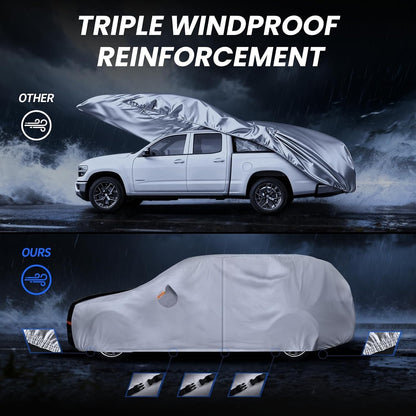 Multi-Layer Car Cover Custom Fit For Volvo XC90(2015-2026), 100% Waterproof All