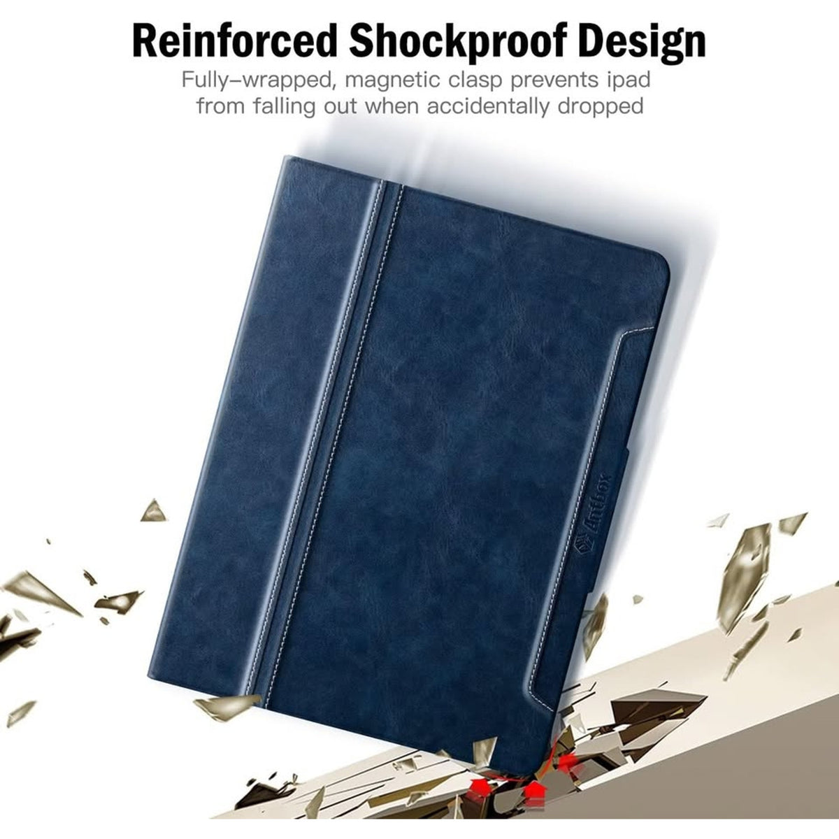 Antbox Case For IPad Mini 7 A17 Pro, IPad Mini 7th/6th Generation Case-Blue