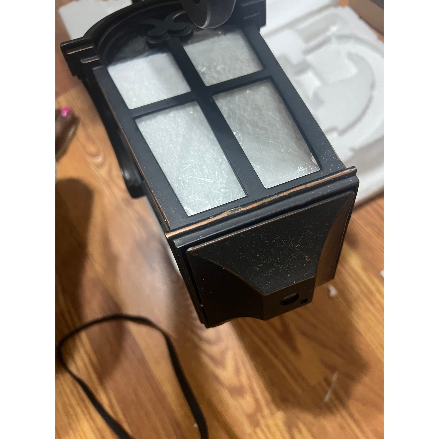 VIANIS Exterior Lighting Fixtures, Large Size Oil Rubbed Bronze Outdoor Wall