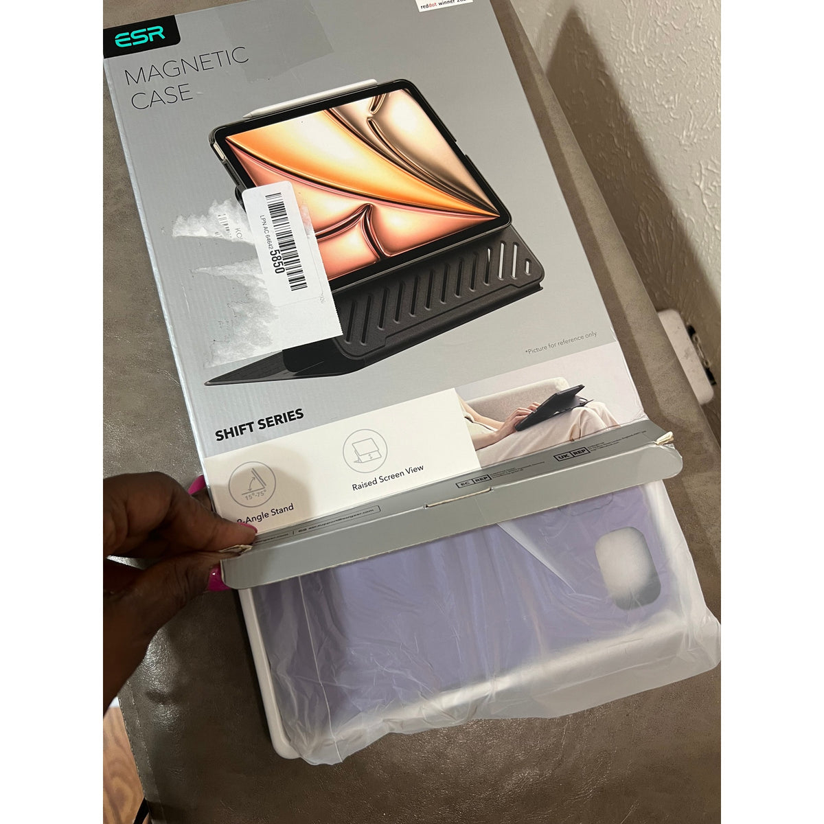 ESR For IPad A16 Case, IPad 11th/10th Generation Case (2025/2022) Purple