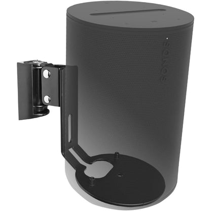 EMAQUIN Wall Mount Bracket For Sonos Era 100 Speaker (Swivel And Tilt,Sturdy Metal,Enduring Paint Finish,Easy To Intall,Compatible With Sonos Era 100,Single Pc,Black)