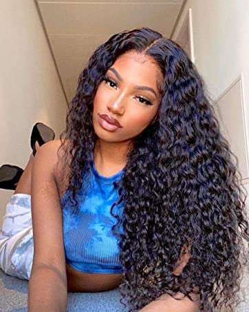 30" 13x4 Lace Front Wigs Loose Deep Wave 12A The Boss Hair 320