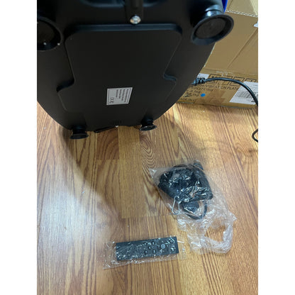 HVX Vibration Plate Exercise Machine for Lymphatic Drainage, Vibrating-Blue