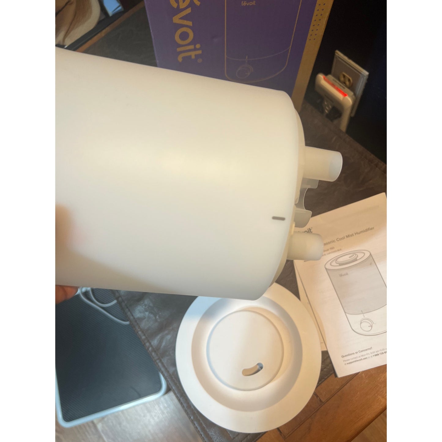 LEVOIT - Humidifiers For Bedroom - Quiet (3L Water Tank) - Cool Mist/Top Fill