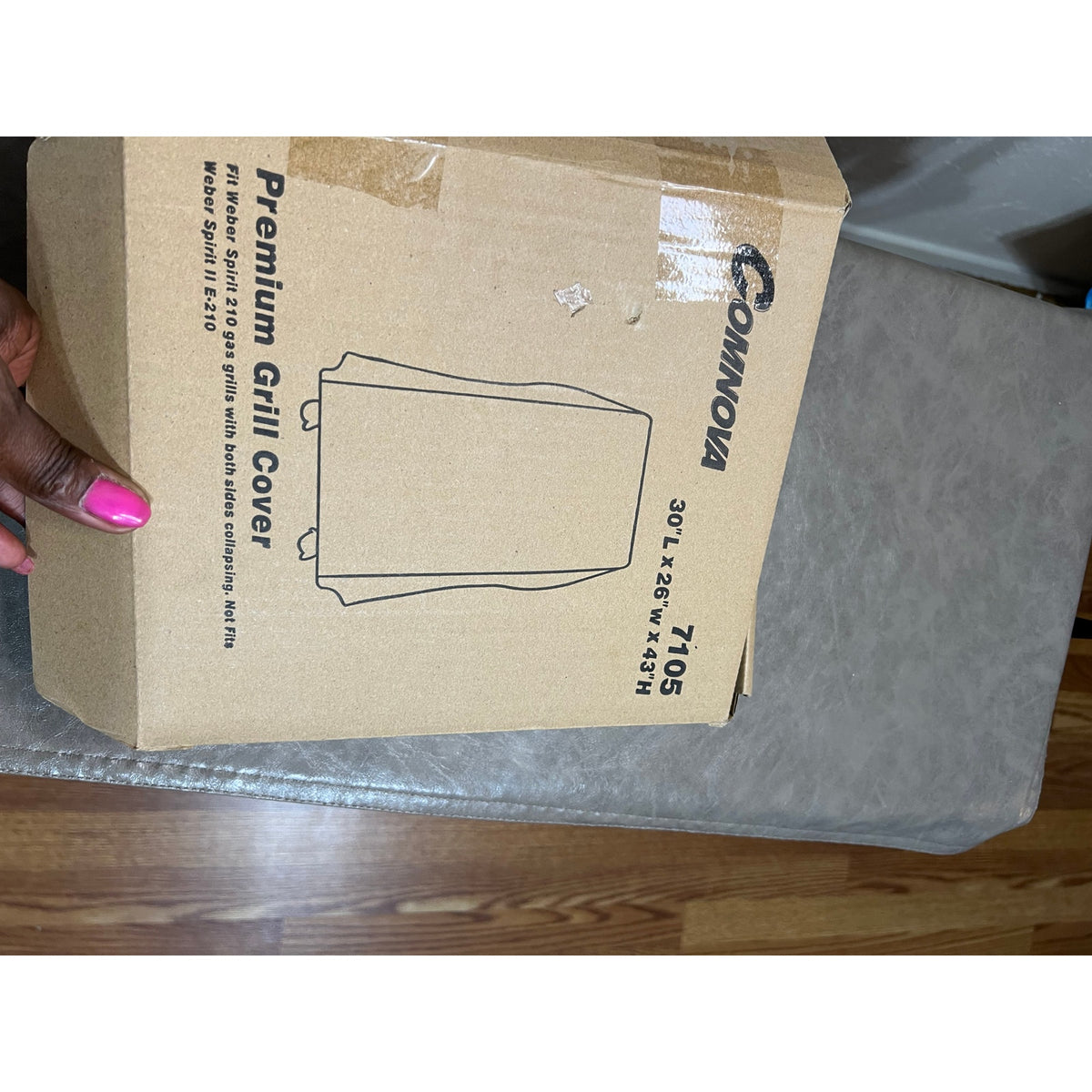 Comnova Grill Cover 30 Inch - 7105 BBQ Cover for Weber (NOT Fit Spirit II E-210)