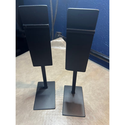 Uxcell 2 Pack Adjustable Height Shoe Risers Metal CountertopShoeRackHolder-Black