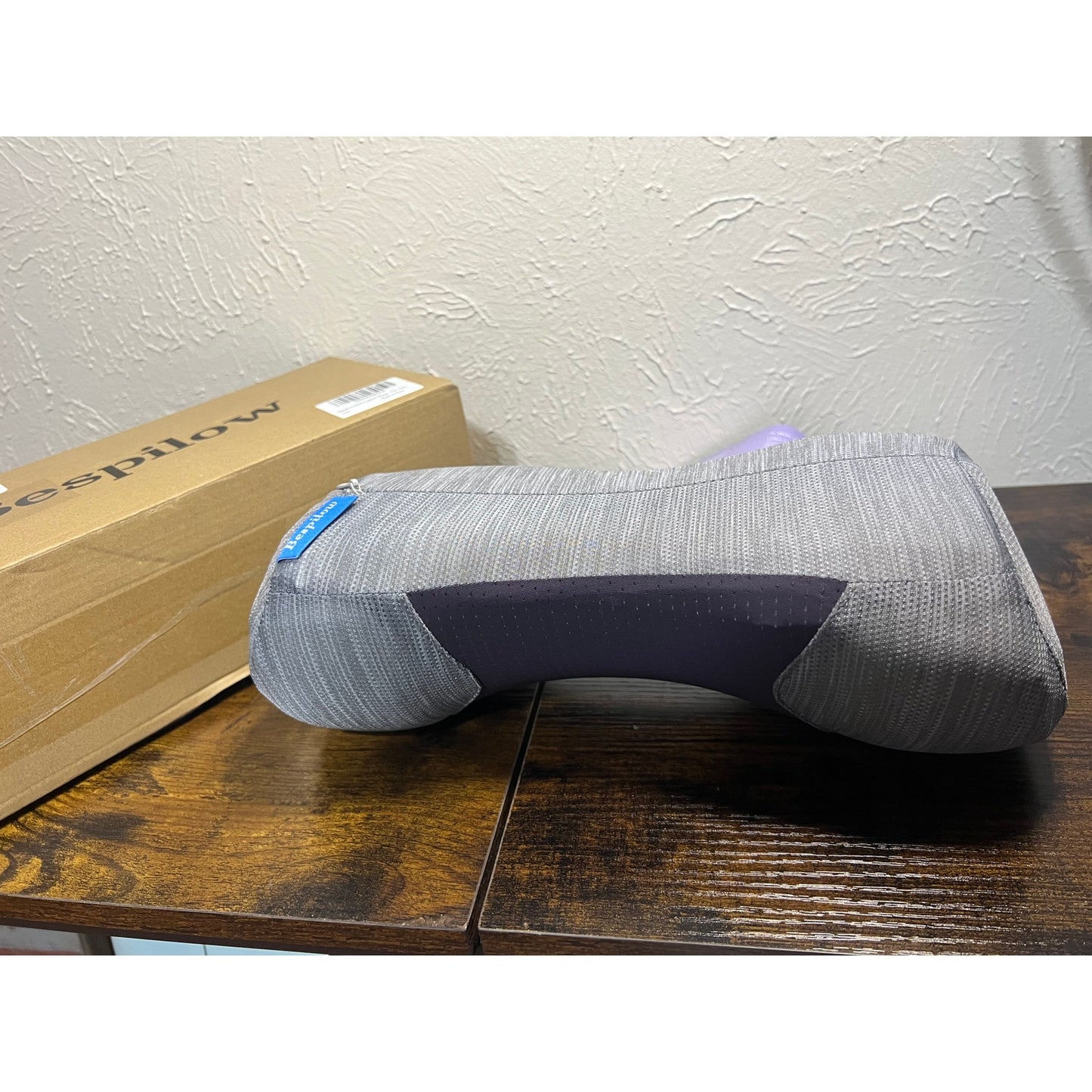 Bespilow Small Neck Roll Pillow,Say Goodbye To Neck Pain, Cervical Memory Foam