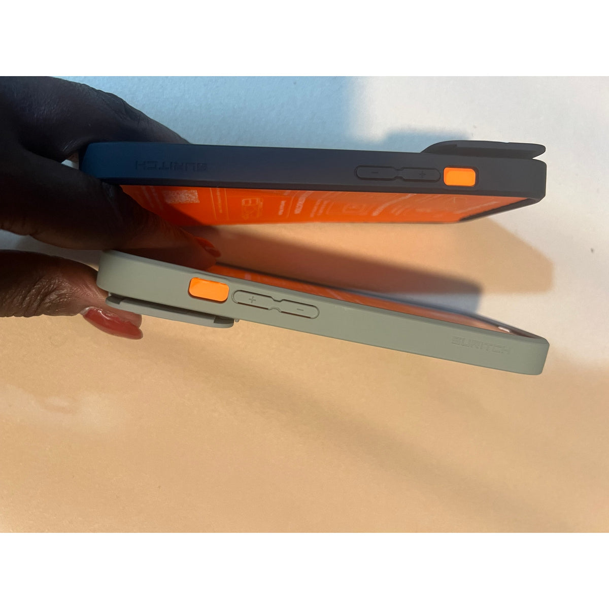 iPhone 13 Pro Phone Cases 2 total ( Black 1, Sage 1)