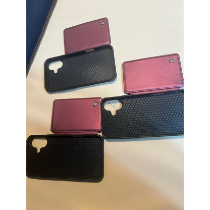 iPhone 16 Plus Phone Cases ( burgundy 3 of the same)